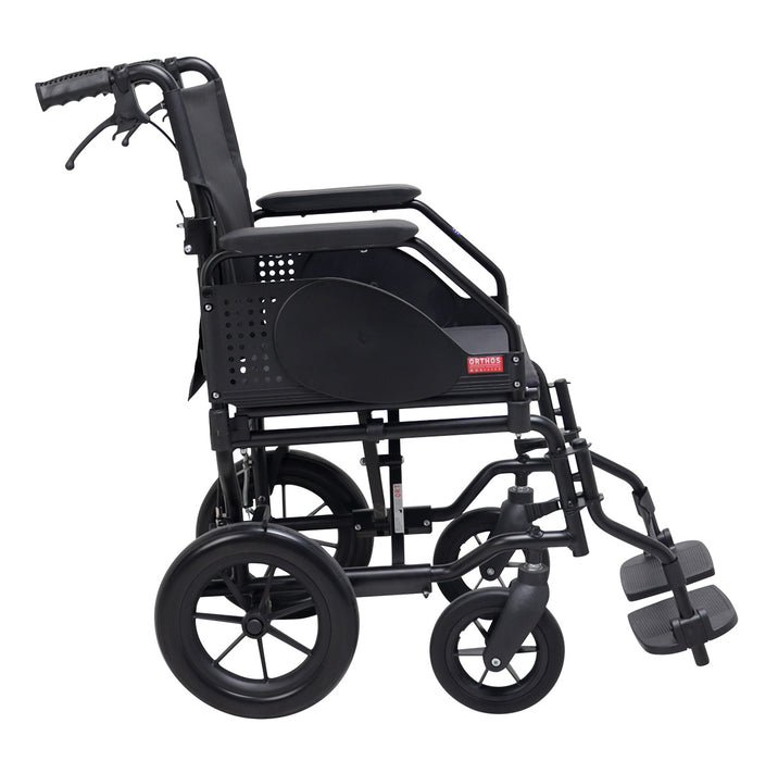 KET Manual Wheelchair - Folding Back - Aluminum - ORTHOS XXI