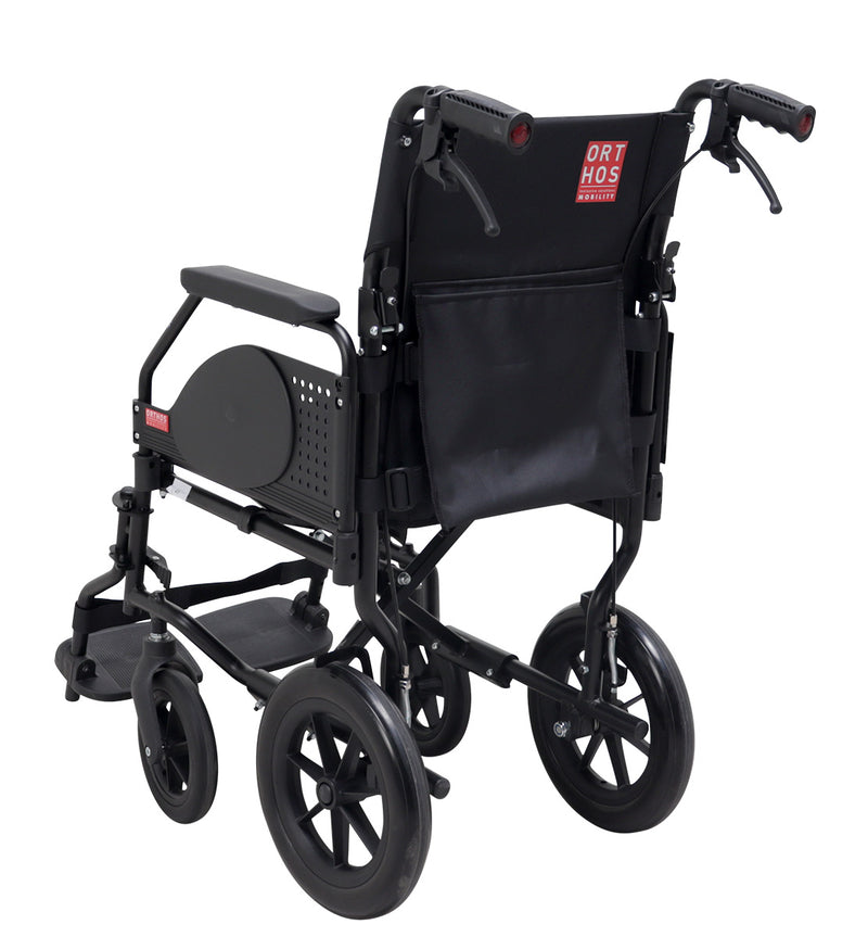 KET Manual Wheelchair - Folding Back - Aluminum - ORTHOS XXI