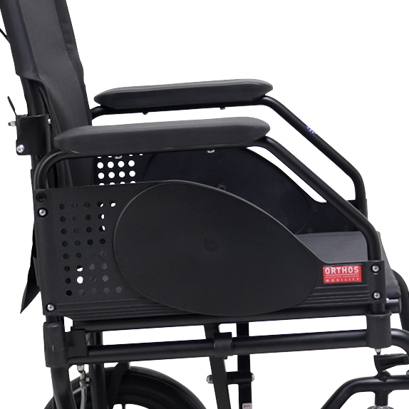 KET Manual Wheelchair - Folding Back - Aluminum - ORTHOS XXI