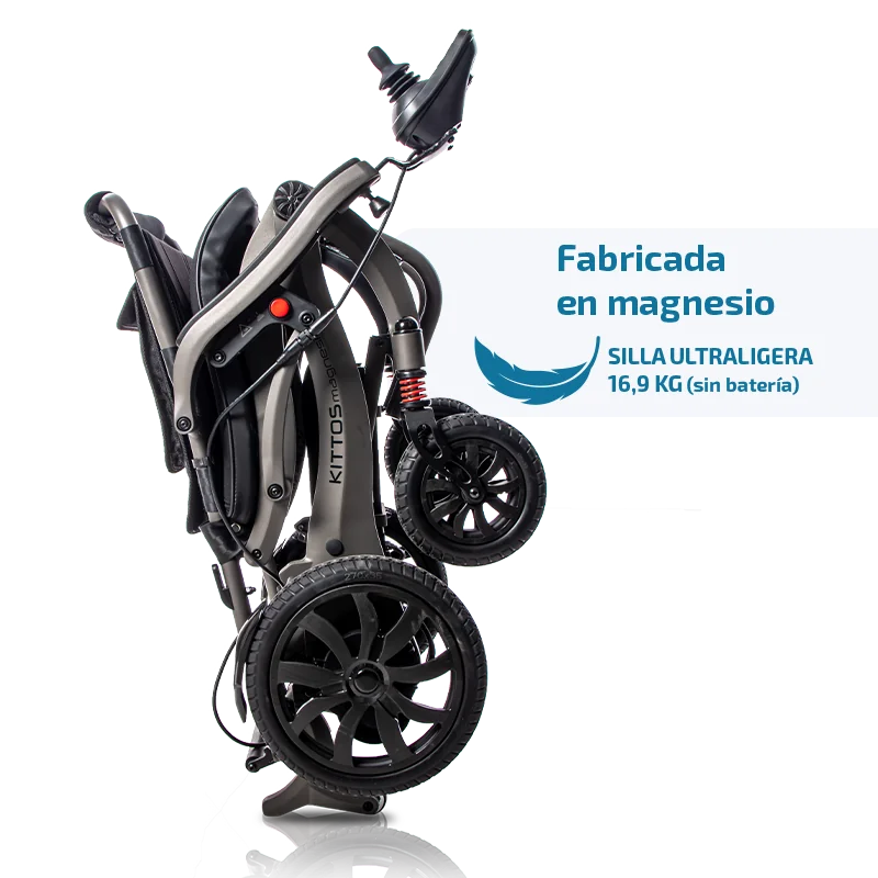 Cadeira de Rodas Elétrica - Magnésio - KITTOS MAGNESIUM