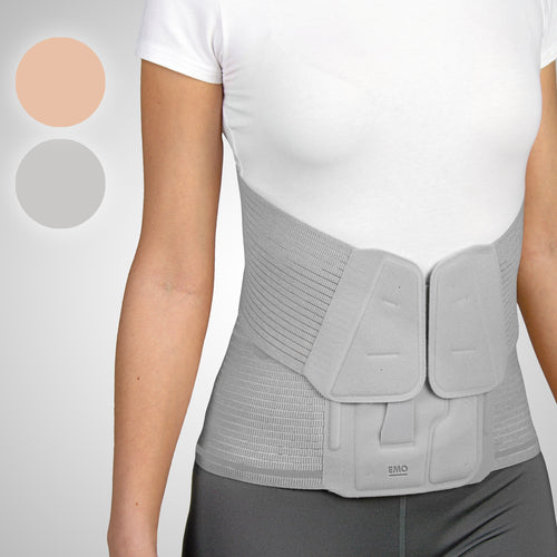 Cinta Sacrolombar Semi-rígida Alta - EMO LS302