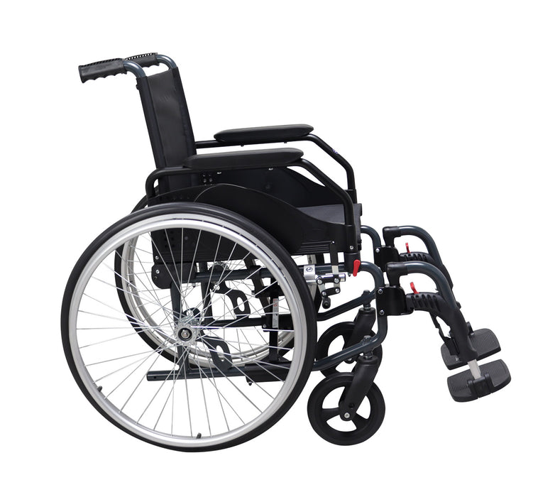 Silla de ruedas manual compacta Latina - Plegable - Rueda de liberación rápida