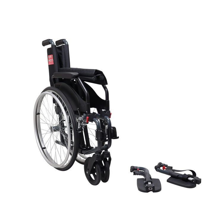 Silla de ruedas manual compacta Latina - Plegable - Rueda de liberación rápida