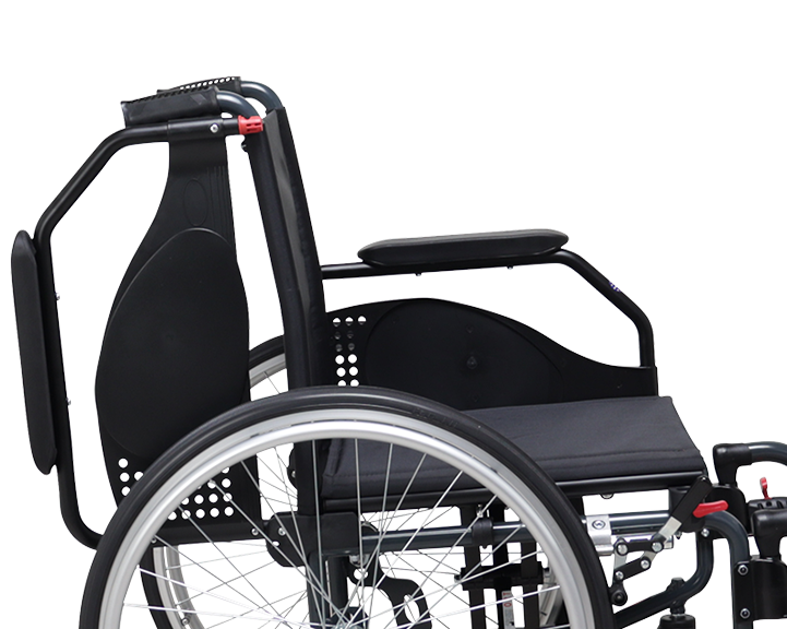 Silla de ruedas manual compacta Latina - Plegable - Rueda de liberación rápida