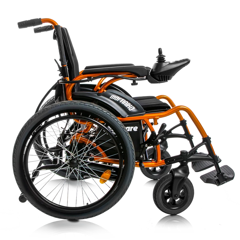 Cadeira de Rodas Elétrica - Dobrável e AutoPropulsora - Martinika Impulse