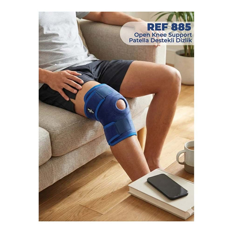 Rodillera ajustable con rótula abierta - OTTEC – RD510