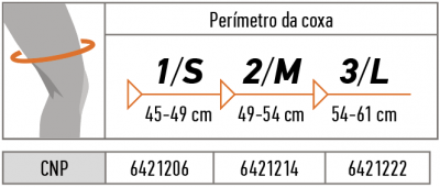 Muslo elástico - ORLIMAN SPORT