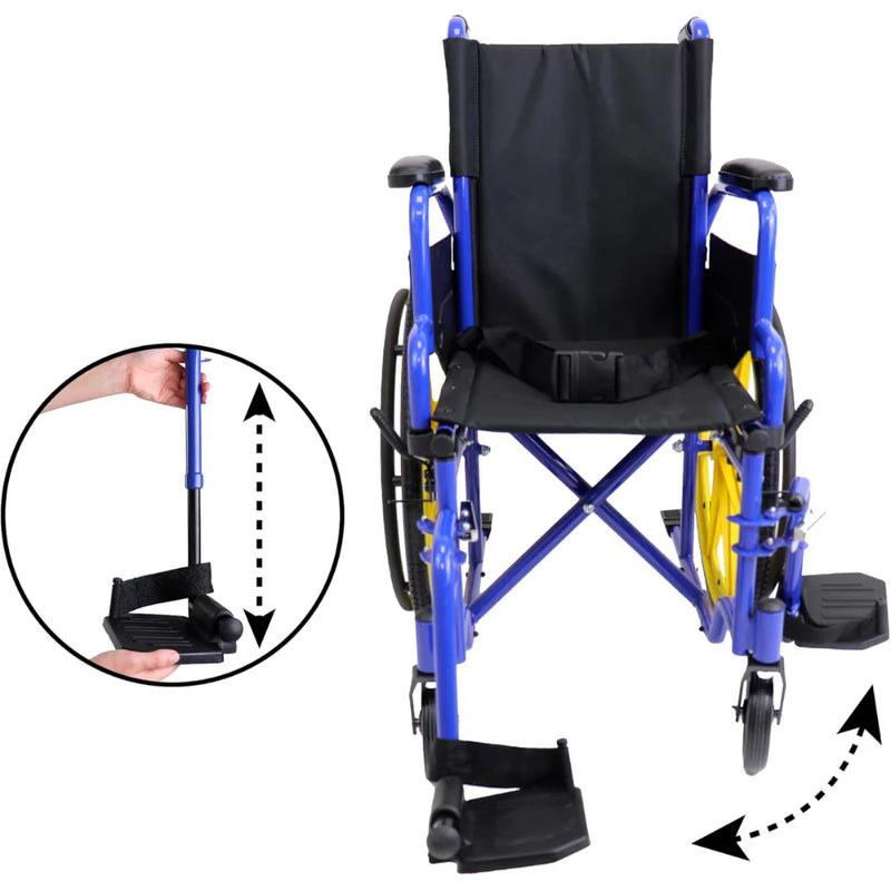 Cadeira de rodas infantil - P10030/P10035