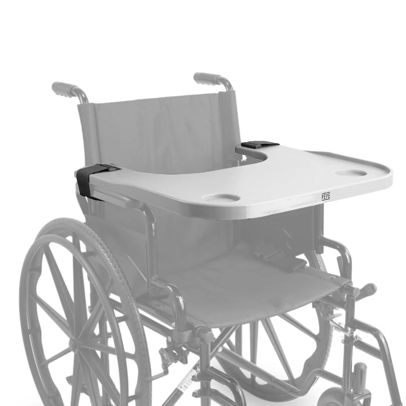 Universal Acrylic Tray - For Wheelchairs