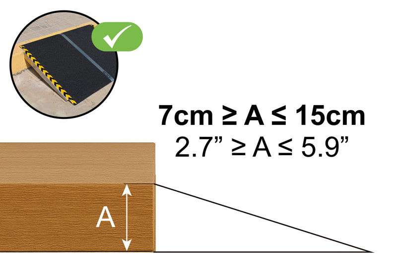 Portable ramp - Aluminum - Scala Mini
