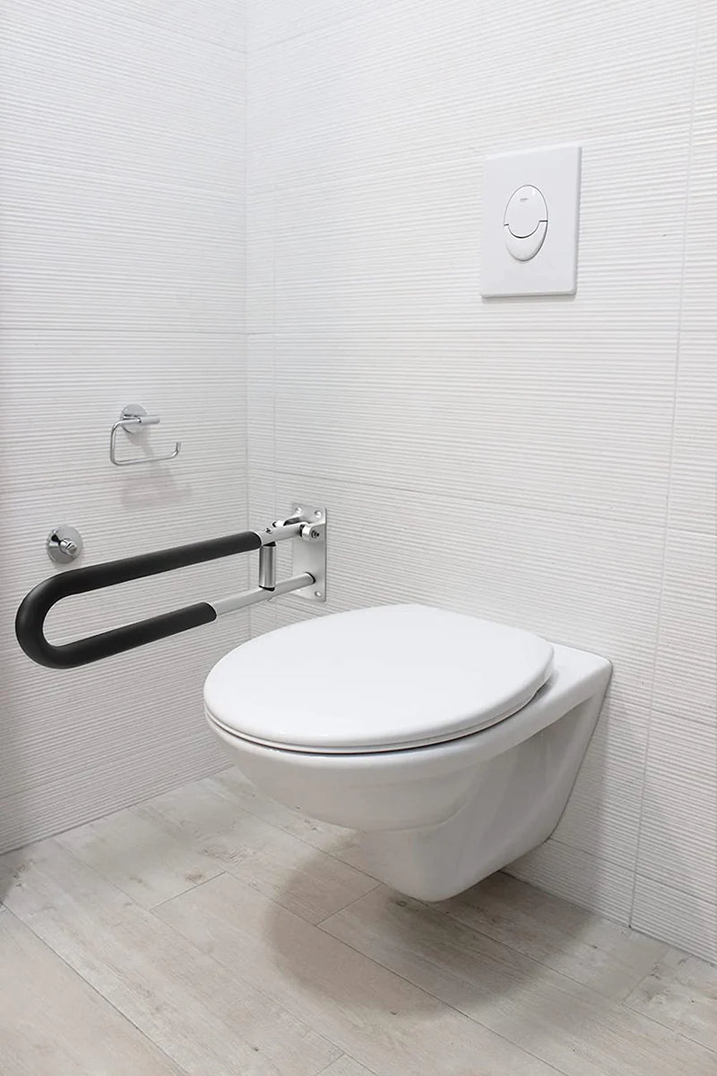 Barra de Apoio de Sanita Acolchoada - Alumínio