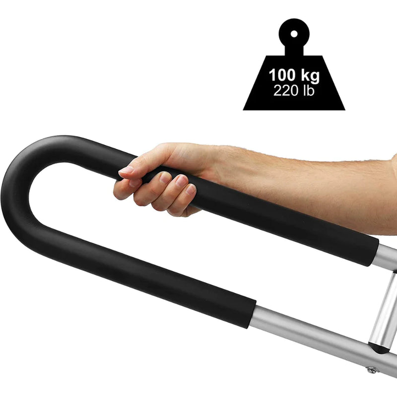 Barra de Apoio de Sanita Acolchoada - Alumínio