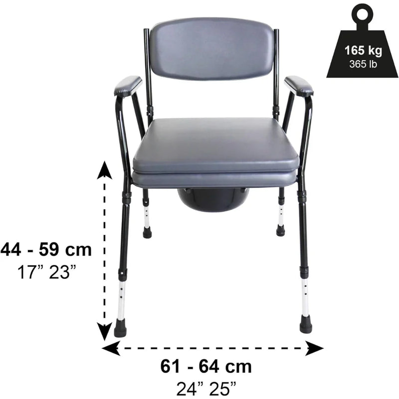 Silla de inodoro acolchada - COMMODE ECO