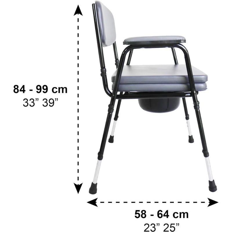 Silla de inodoro acolchada - COMMODE ECO