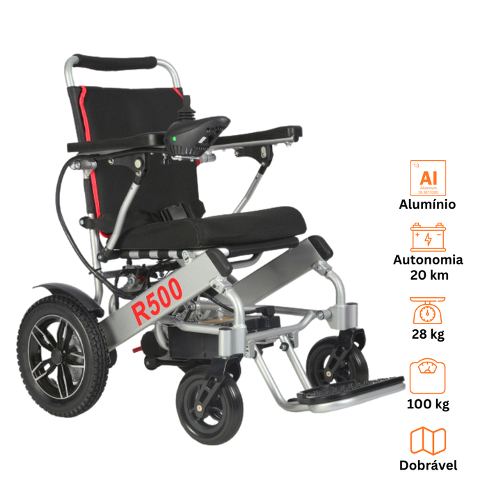 Cadeira de Rodas Elétrica Dobrável - R500