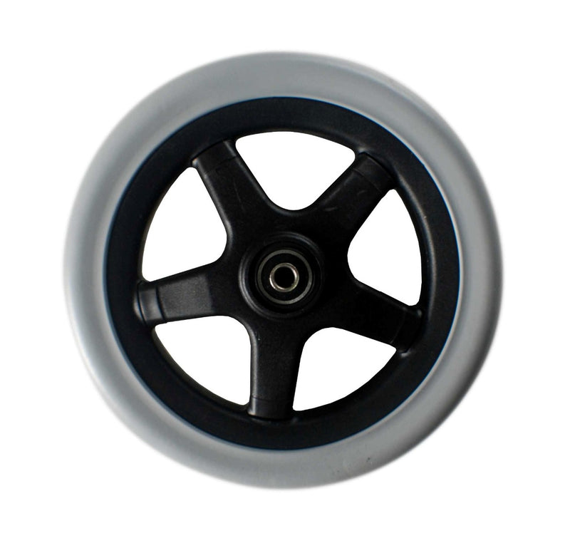 Roda Dianteira Maciça 200x30 mm para Cadeira de Rodas