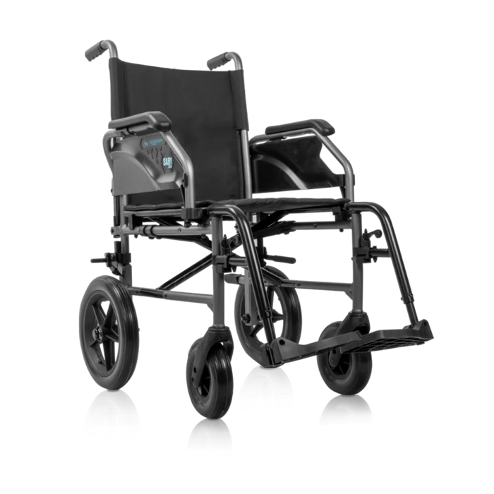 Silla de ruedas manual SABY-20 - Con freno para pasajero