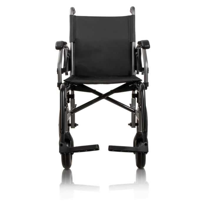 Silla de ruedas manual SABY-20 - Con freno para pasajero