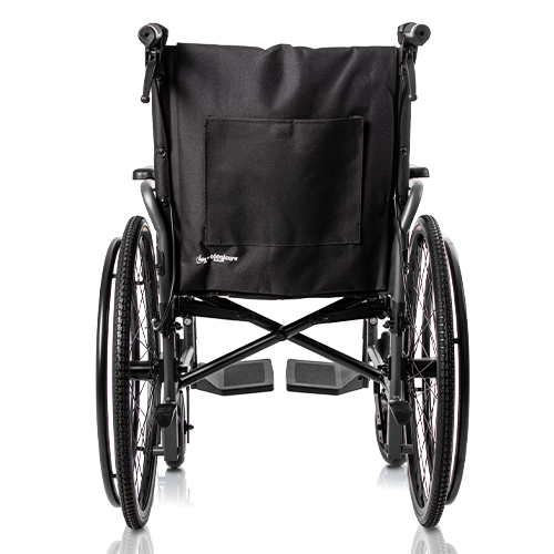 Cadeira de Rodas Manual SABY-31 PLUS - Alumínio - Com Travão de Acompanhante