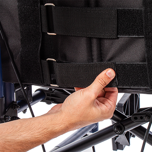 Cadeira de Rodas Manual SABY-31 PLUS - Alumínio - Com Travão de Acompanhante