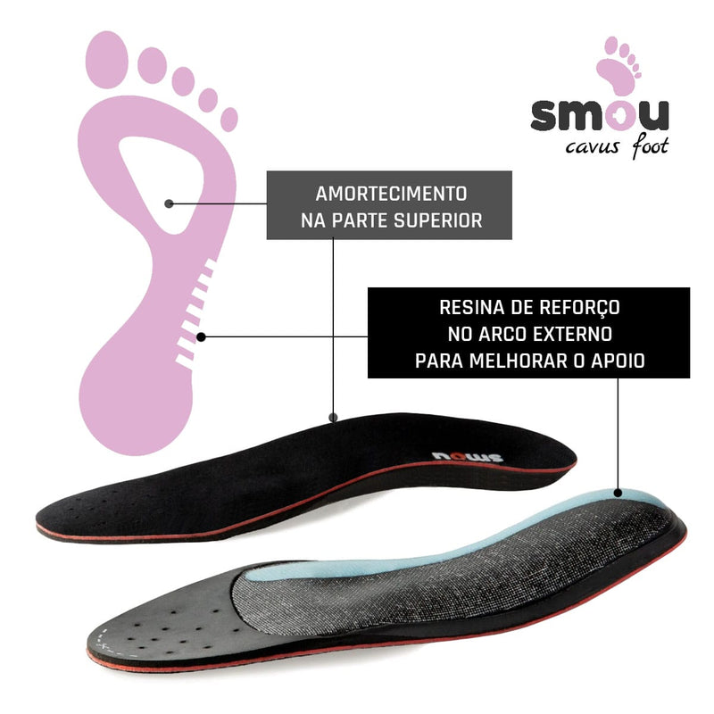 Palmilhas SMOU CAVOUSFOOT - Pé Cavo