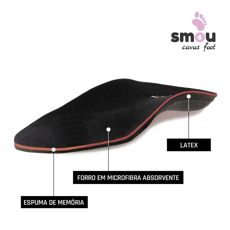 Palmilhas SMOU CAVOUSFOOT - Pé Cavo