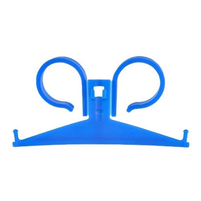 Plastic urine bag holder