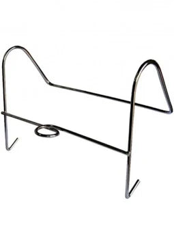 Soporte metálico para bolsas de orina