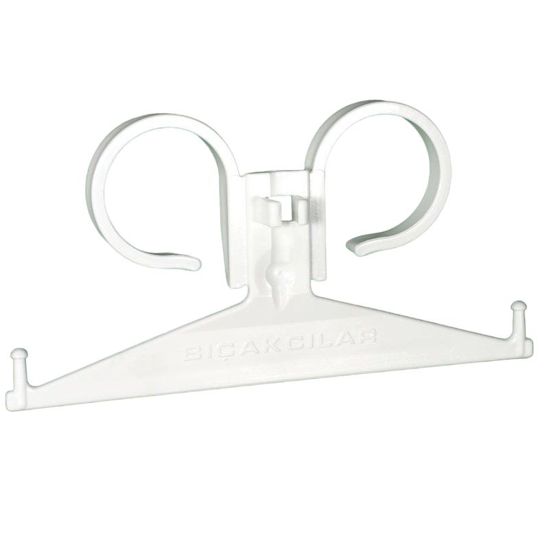 Suporte de saco urina plástico