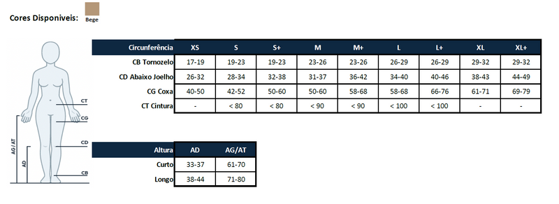 Meia Sigvaris Specialities TRADITIONAL - Classe de compressão 4