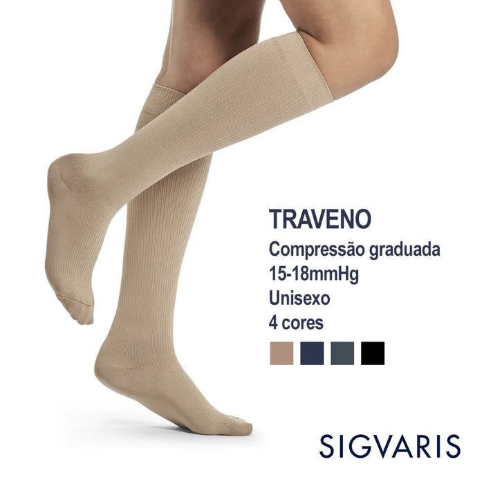 Medias de compresión de clase 2 - Hombre - Sigvaris ACTIVE Masculino