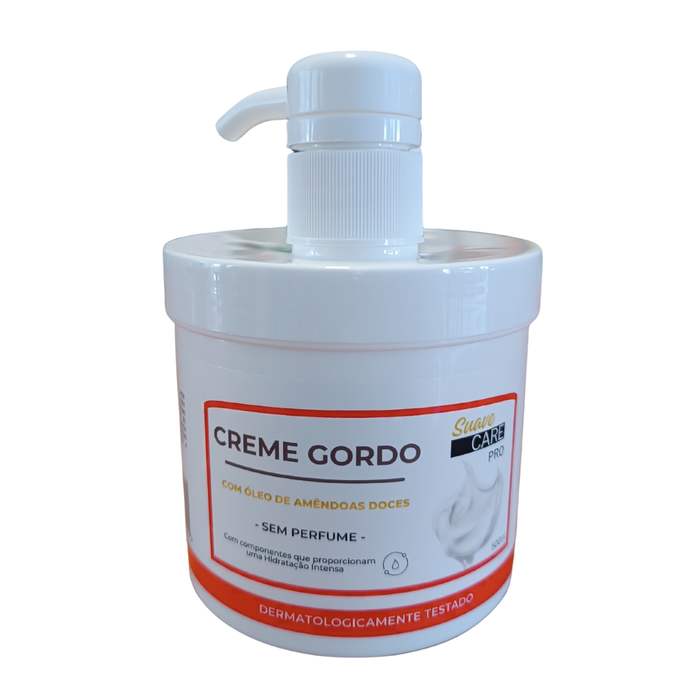 Creme Gordo c/ Óleo de Amêndoas e 5% Ureia - 500 mL