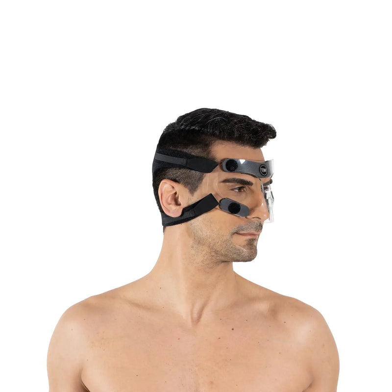 Mascarilla de protección facial (transparente)