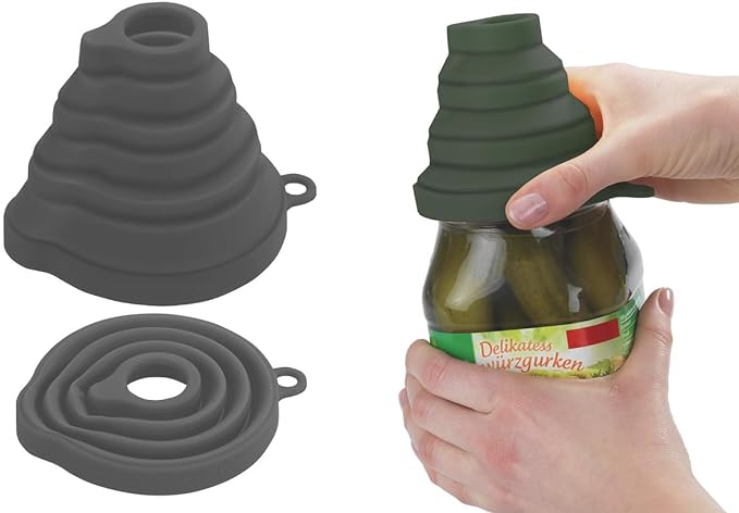 Abridor Multifuncional - Silicone - Frascos e Garrafas