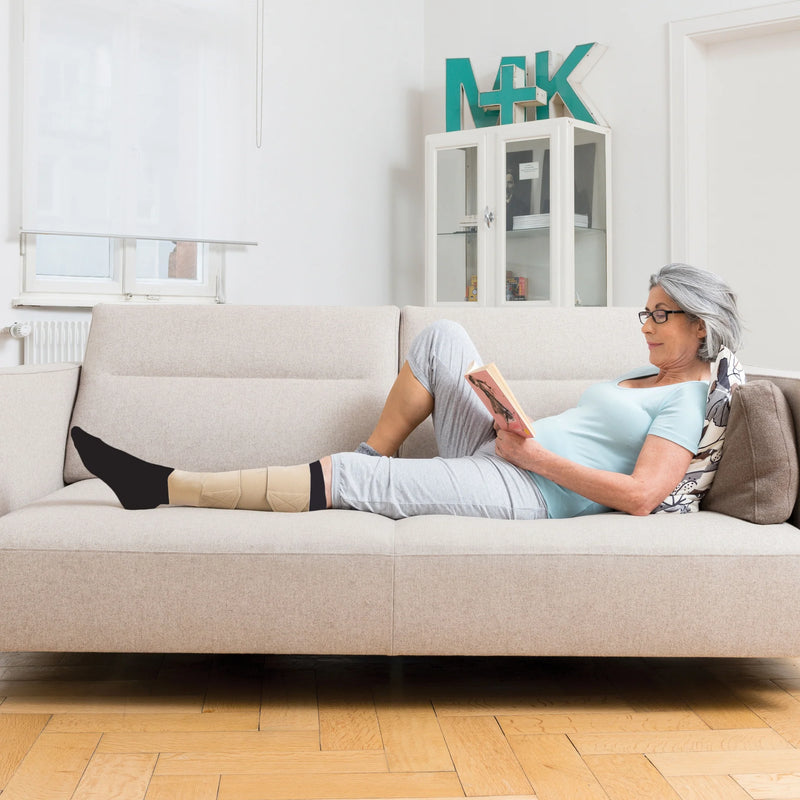 Dispositivo de compressão para o tratamento de úlceras - circaid® juxtacures®