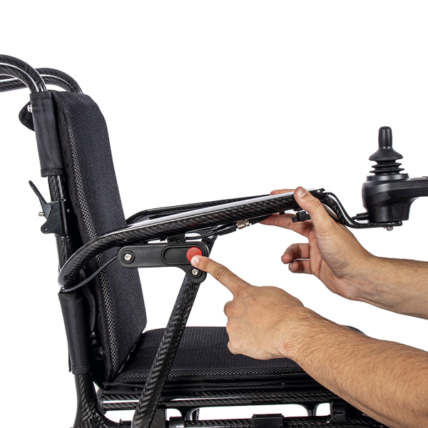 Cadeira de Rodas Elétrica - Fibra de Carbono - iCarbon