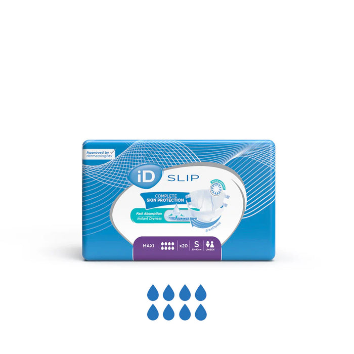 iD Expert slip MAXI diapers - 8 drops