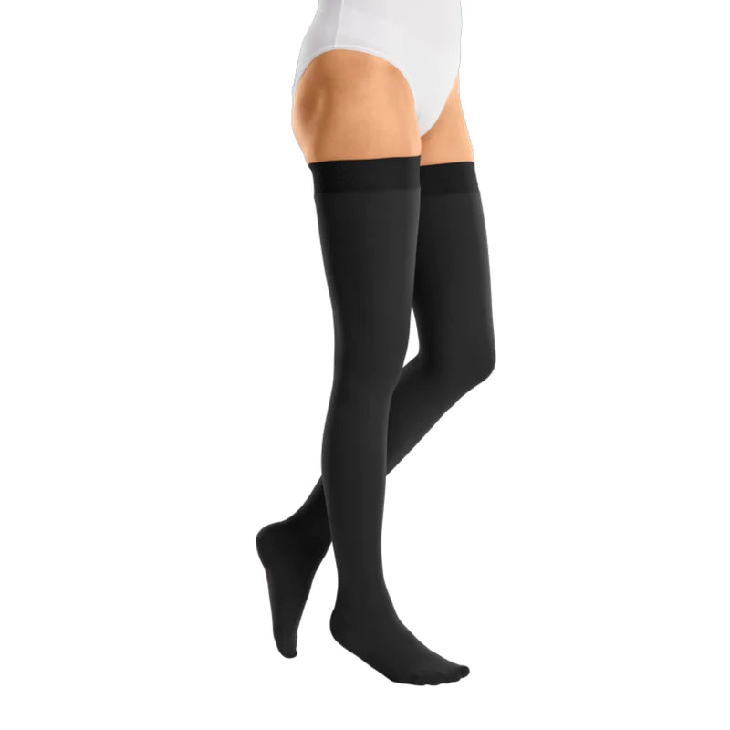 Meias de Compressão mediven COTTON - Até à raiz da coxa - CCL2 - Peles sensíveis