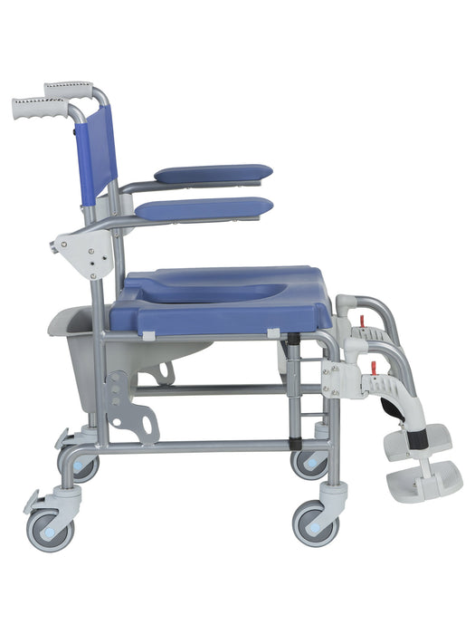 Bath and toilet chair with wheels - ORTHOS XXI ARCTIC