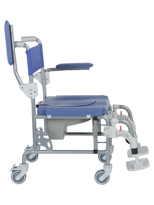 Bath and toilet chair with wheels - ORTHOS XXI ARCTIC