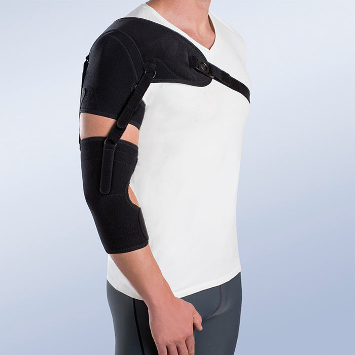 Suporte para ombro com apoio de braço e antebraço - Neuro-Conex