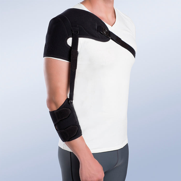 Suporte para ombro com apoio de antebraço - Neuro-Conex