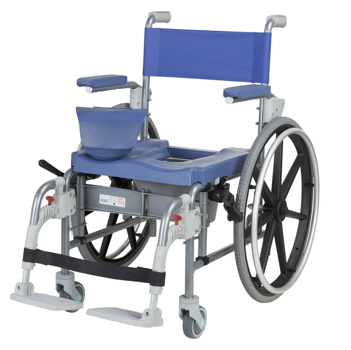 Bath and toilet chair with wheels - ORTHOS XXI ARCTIC