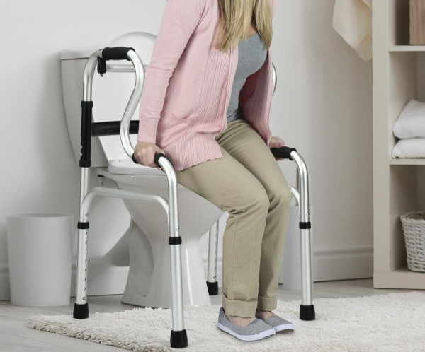 Foldable walker - Double support - Lifting assistance 