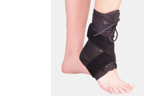 Suorte de Tornozelo Strapping com Atilhos