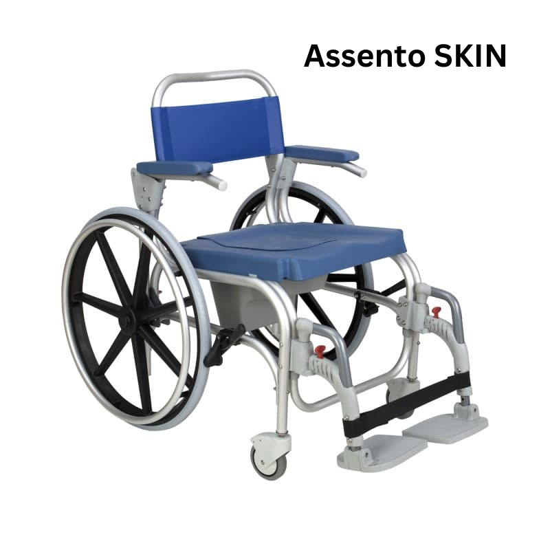 Silla de baño y aseo con ruedas ATLANTIC