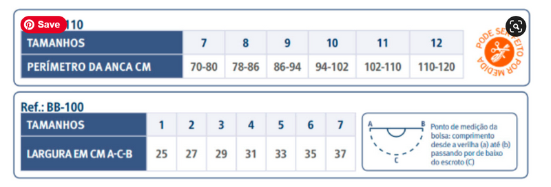 Funda Bilateral com Bolsa Escrotal