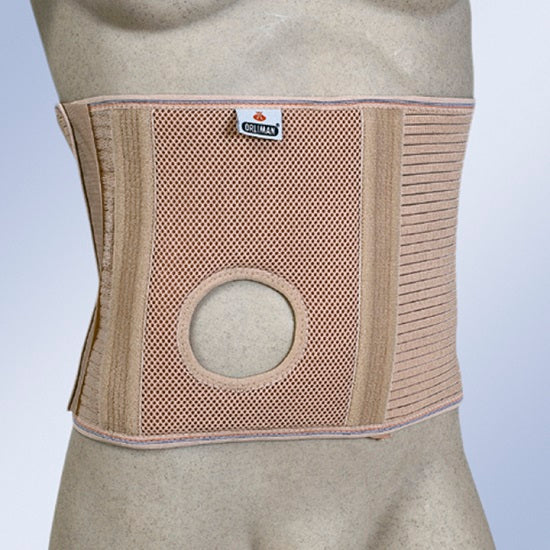 Faixa Abdominal para Ostomizados com Orificio - Ortopedia Almeidas