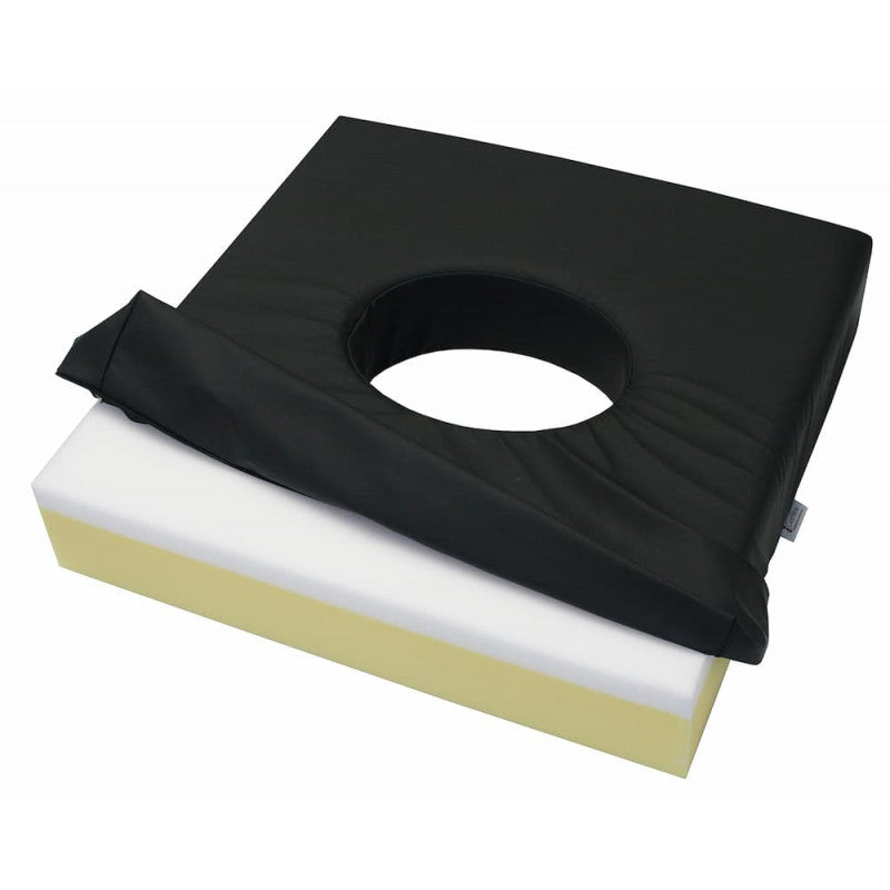 Almohada de espuma viscoelástica con orificio QuadTech