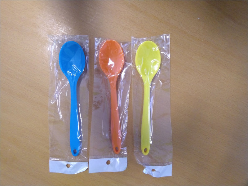 Silicone soup spoon